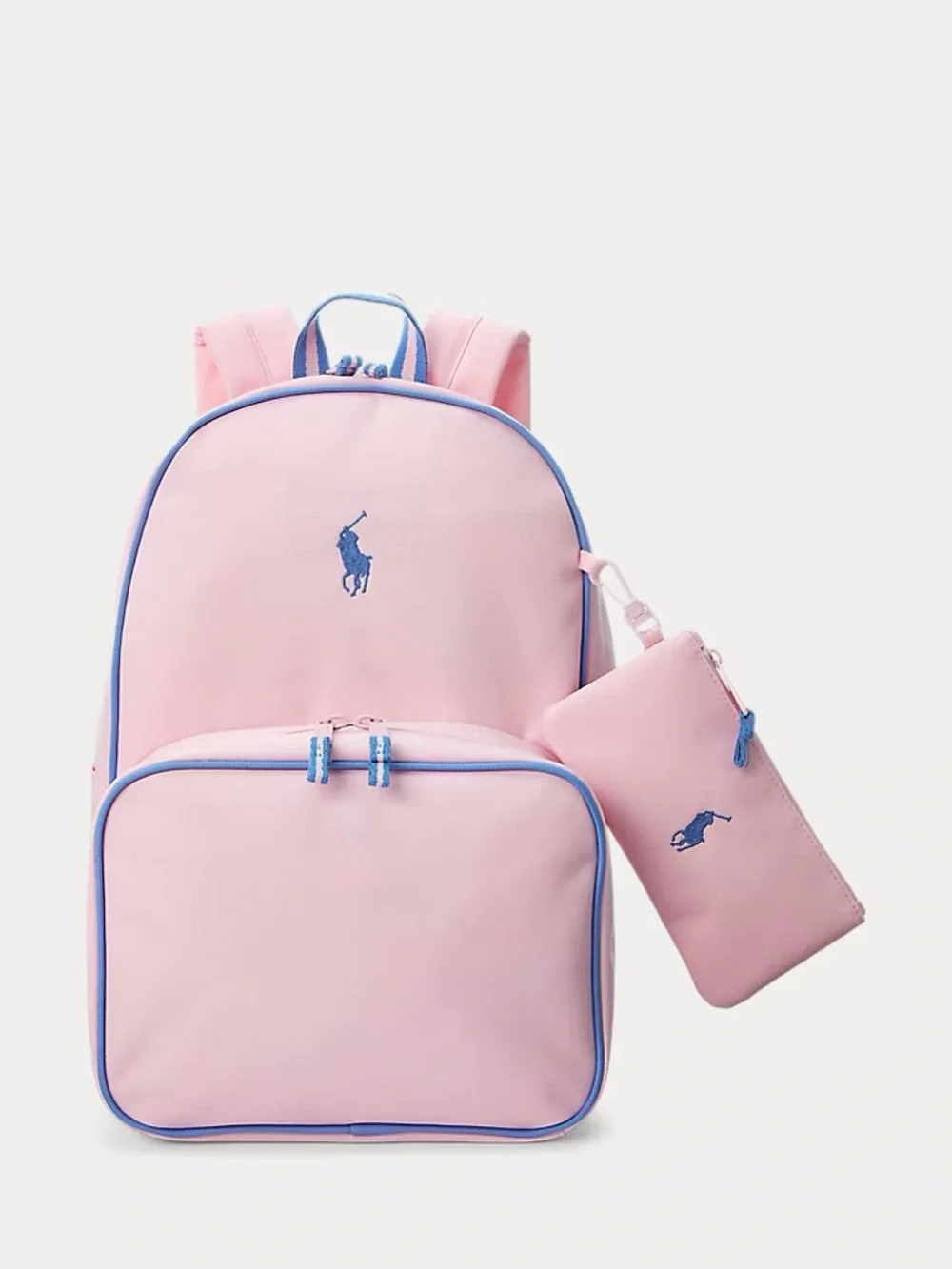 Ralph Lauren Kids Carmel Pink Backpack & Lunch Tote Set